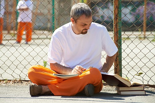 What options are there for prisoners to learn about Bible?